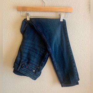 Calvin Klein Mid Rise Skinny Black Jeans - Size 31